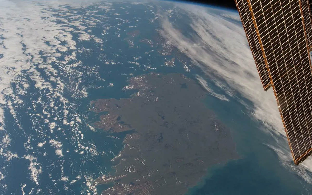 L'IRLANDA DALLO SPAZIO PARE IL MOLISE