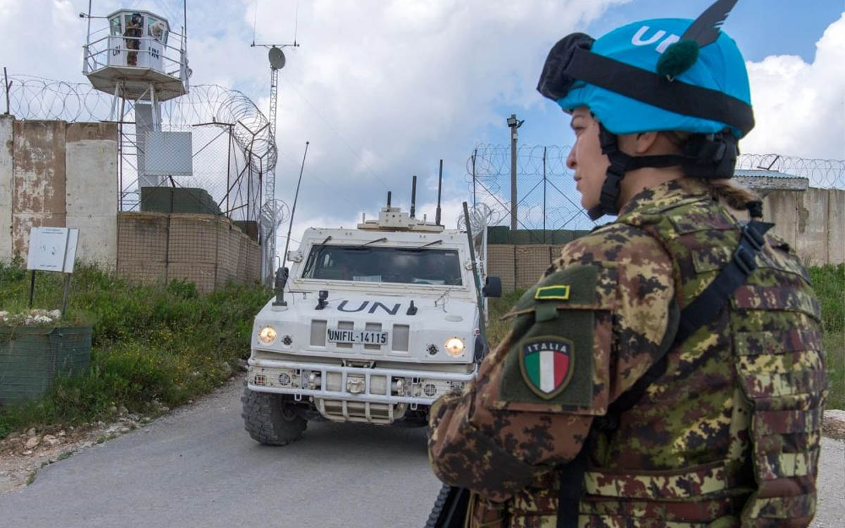 CONTINGENTI ONU IN LIBANO STRAPAGATI CHE  SANNONSOLO PIANGERE